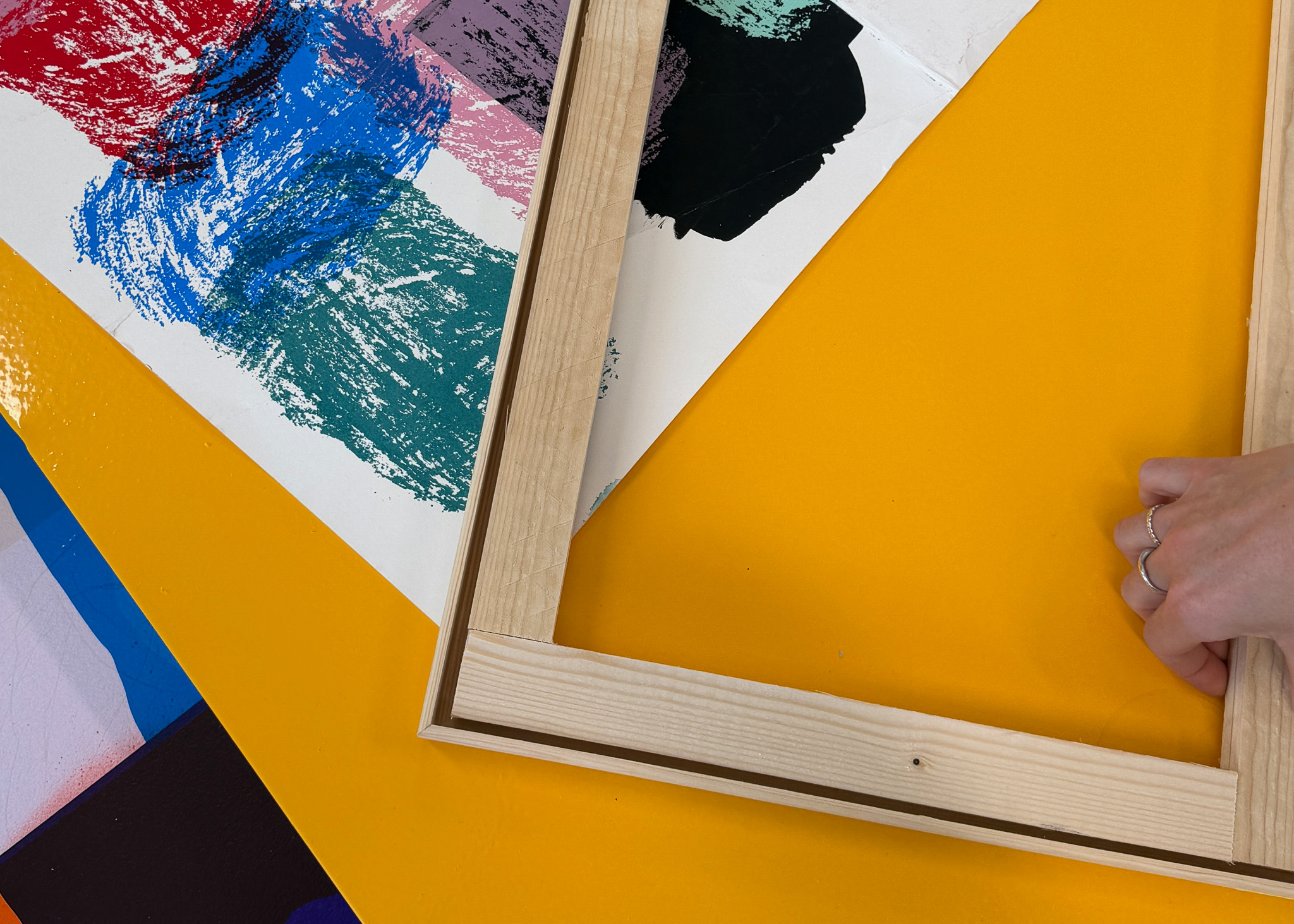 Kveldskurs - Silketrykk på canvas - 24. september